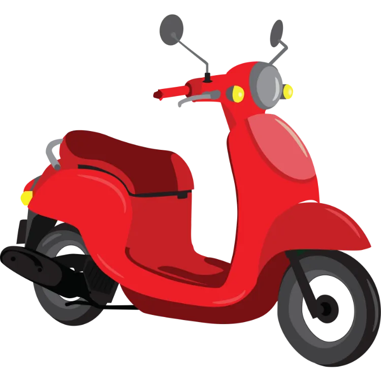 Kumpulan Gambar Motor Kartun Paling Bagus dan Terlengkap 25 Gambar Motor Kartun