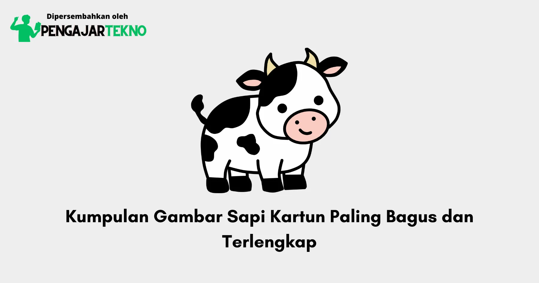 Gambar Sapi Kartun