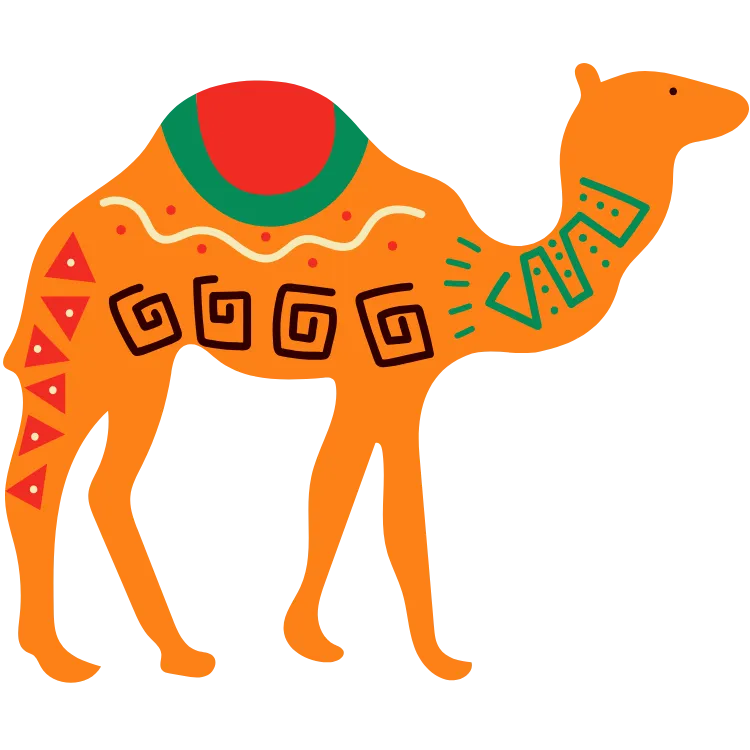 Kumpulan Gambar Unta Kartun Paling Bagus dan Terlengkap 2 Gambar Unta Kartun