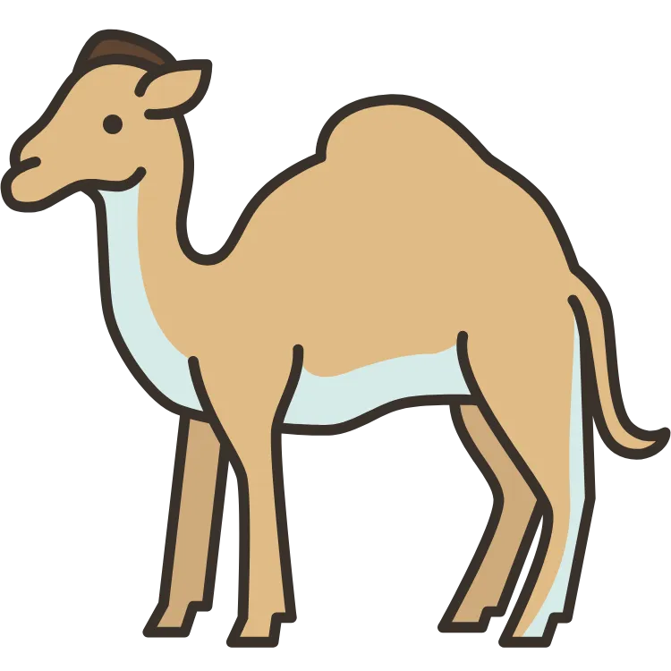 Kumpulan Gambar Unta Kartun Paling Bagus dan Terlengkap 6 Gambar Unta Kartun