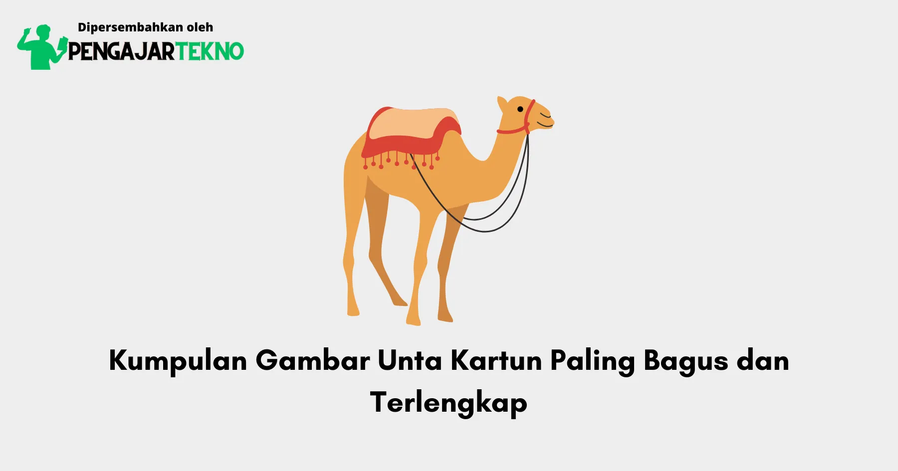 Gambar Unta Kartun