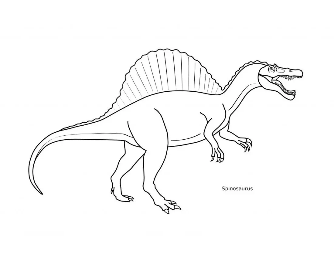 Mewarnai Dinosaurus