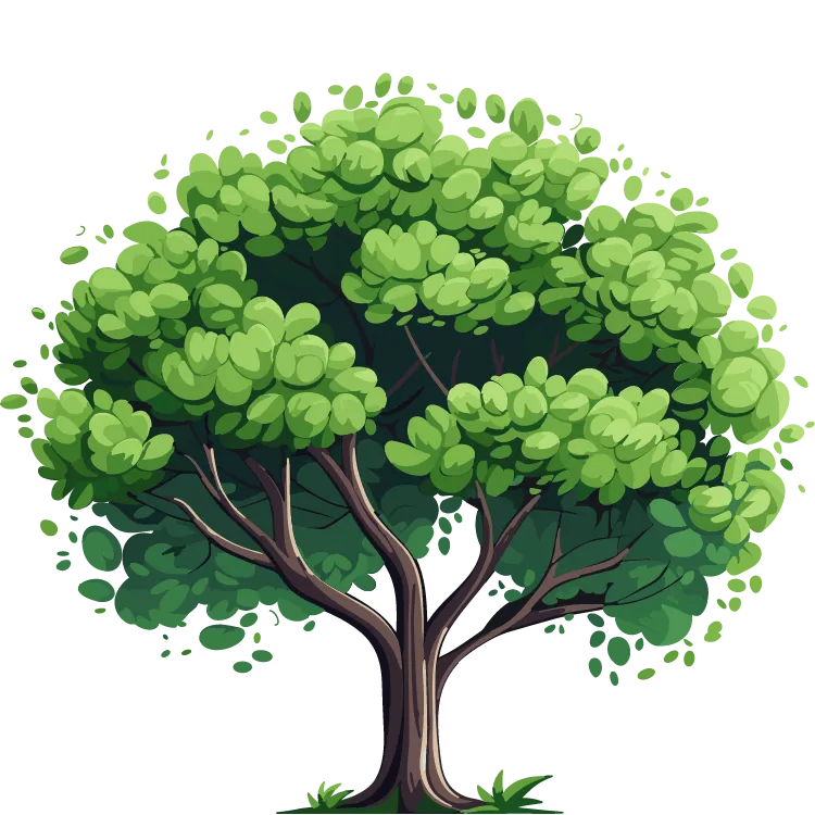 Kumpulan Gambar Pohon Kartun Paling Bagus dan Terlengkap 6 Gambar Pohon Kartun