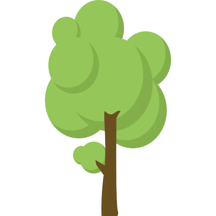 Kumpulan Gambar Pohon Kartun Paling Bagus dan Terlengkap 24 Gambar Pohon Kartun