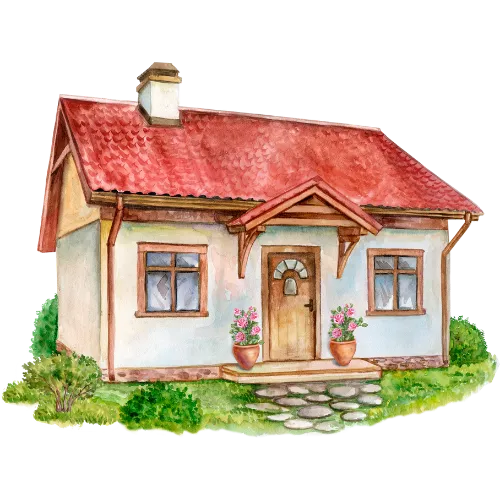 Kumpulan Gambar Rumah Kartun Terbagus dan Terlengkap 13 Gambar Rumah Kartun