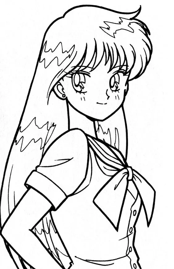 Kumpulan Mewarnai Gambar Sailor Moon Terbagus dan Terlengkap 20 Gambar Sailor Moon