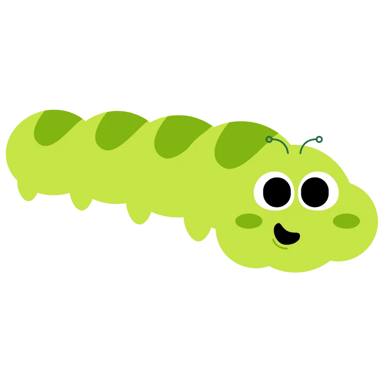 Kumpulan Gambar Ulat Kartun Paling Bagus dan Terlengkap 31 Gambar Ulat Kartun