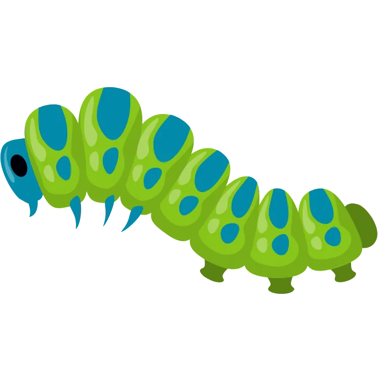 Kumpulan Gambar Ulat Kartun Paling Bagus dan Terlengkap 14 Gambar Ulat Kartun