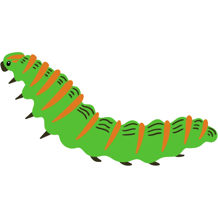 Kumpulan Gambar Ulat Kartun Paling Bagus dan Terlengkap 10 Gambar Ulat Kartun