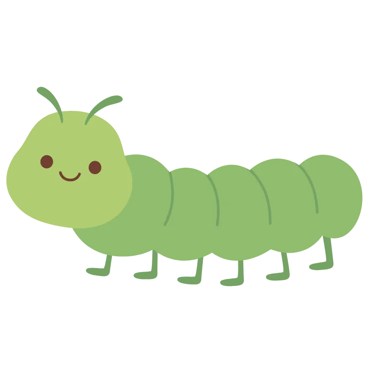 Kumpulan Gambar Ulat Kartun Paling Bagus dan Terlengkap 9 Gambar Ulat Kartun