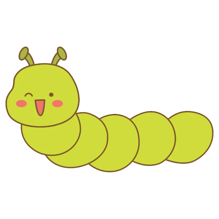 Kumpulan Gambar Ulat Kartun Paling Bagus dan Terlengkap 3 Gambar Ulat Kartun