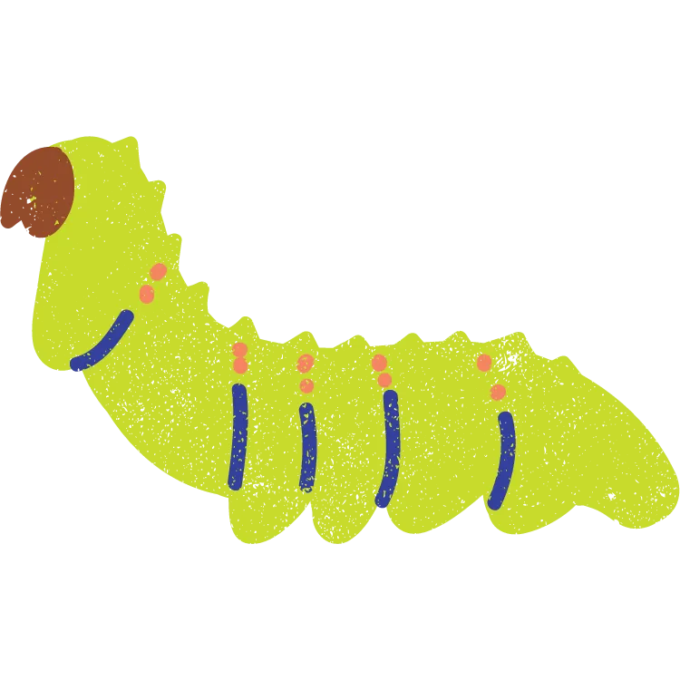 Kumpulan Gambar Ulat Kartun Paling Bagus dan Terlengkap 24 Gambar Ulat Kartun