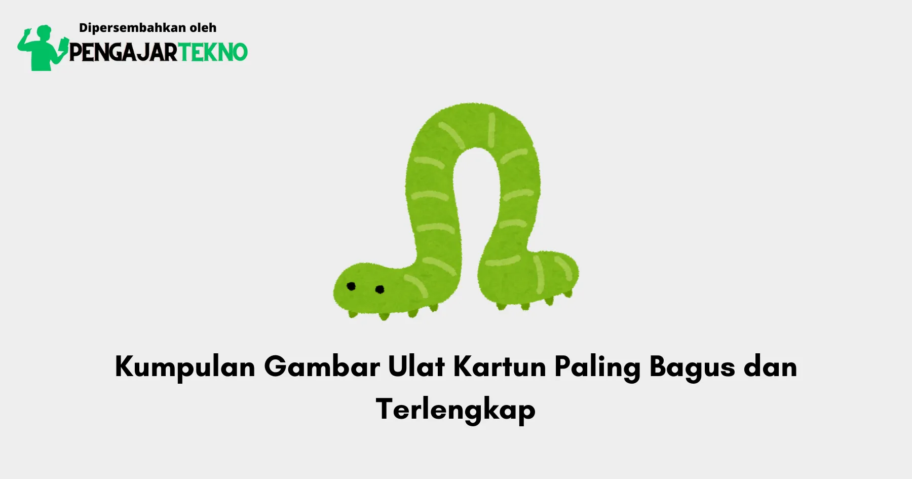 Gambar Ulat Kartun