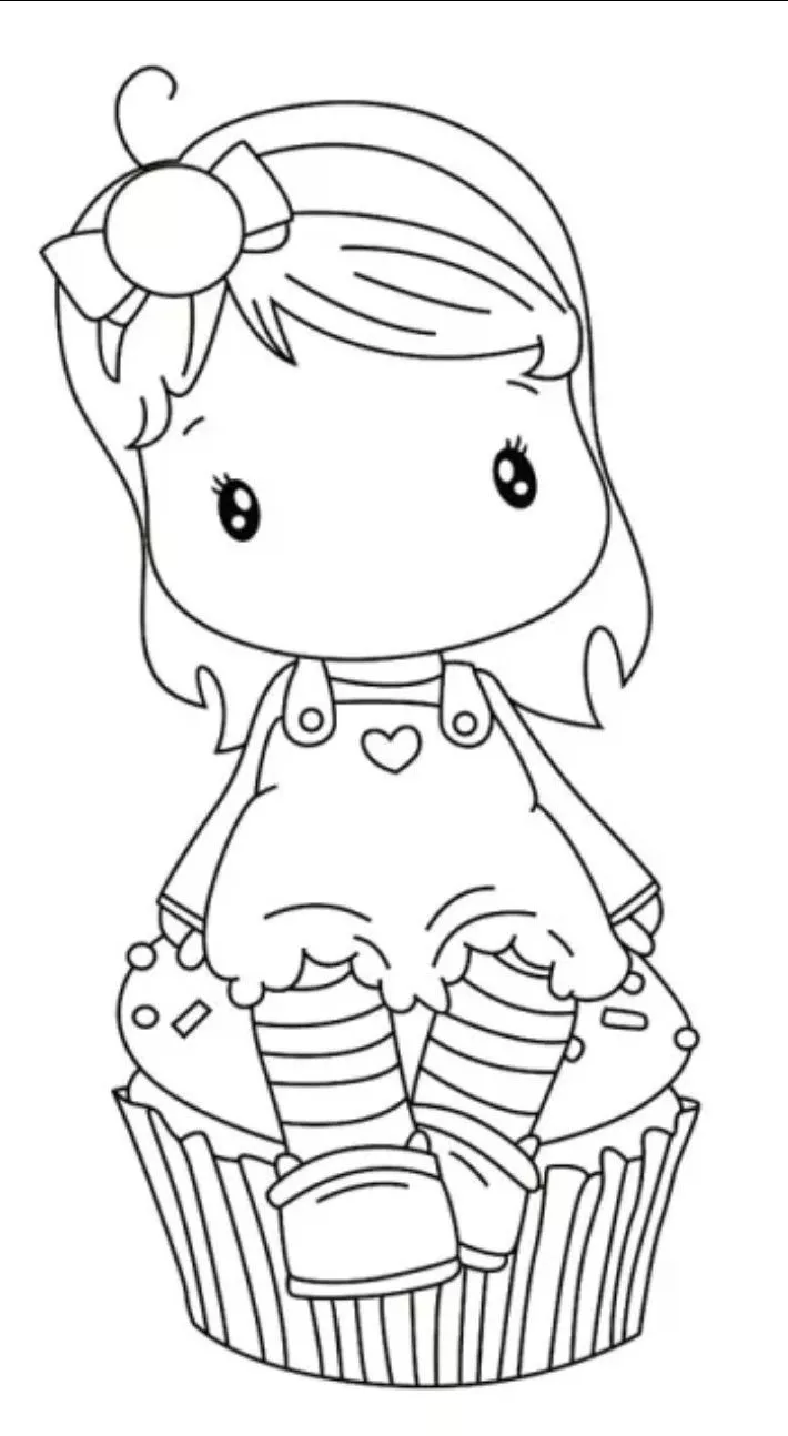 Kumpulan Mewarnai Boneka Paling Bagus dan Terlengkap 31 Mewarnai Boneka