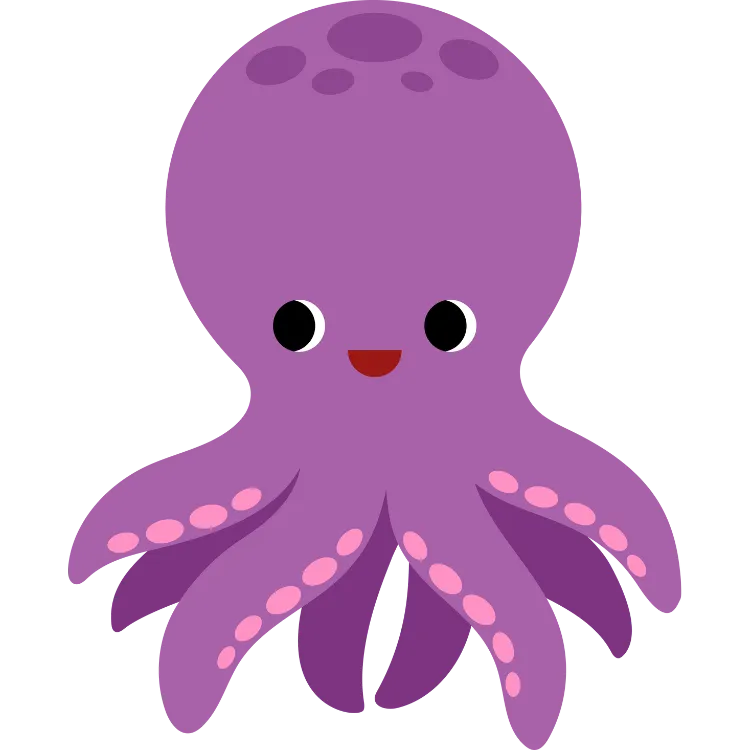 Kumpulan Gambar Gurita Kartun Paling Bagus dan Terlengkap 18 Gambar Gurita Kartun