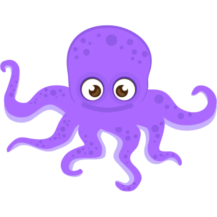 Kumpulan Gambar Gurita Kartun Paling Bagus dan Terlengkap 17 Gambar Gurita Kartun