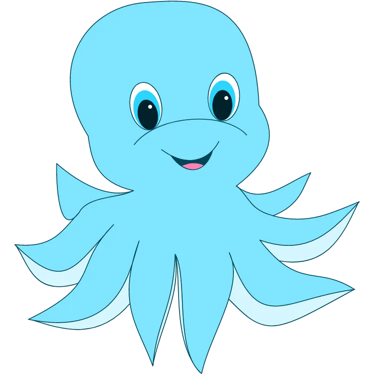 Kumpulan Gambar Gurita Kartun Paling Bagus dan Terlengkap 16 Gambar Gurita Kartun