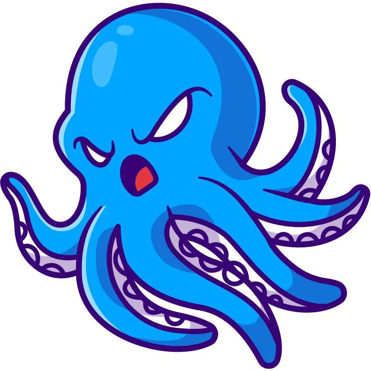 Kumpulan Gambar Gurita Kartun Paling Bagus dan Terlengkap 11 Gambar Gurita Kartun