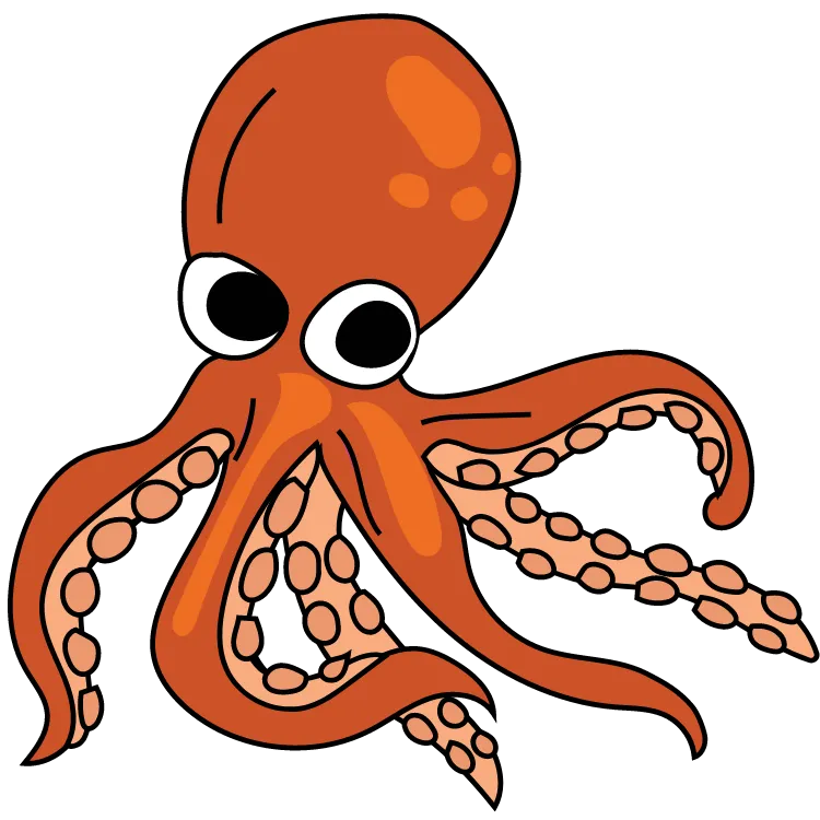 Kumpulan Gambar Gurita Kartun Paling Bagus dan Terlengkap 9 Gambar Gurita Kartun