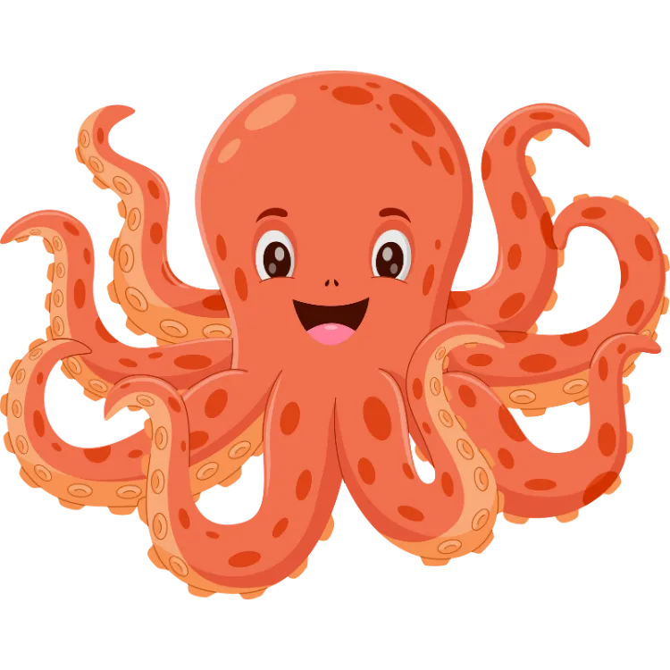 Kumpulan Gambar Gurita Kartun Paling Bagus dan Terlengkap 8 Gambar Gurita Kartun