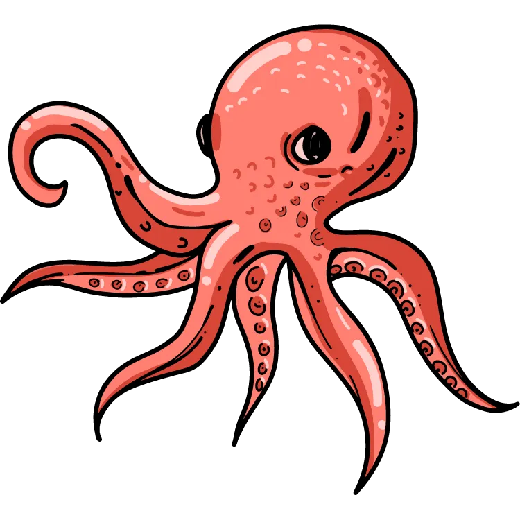 Kumpulan Gambar Gurita Kartun Paling Bagus dan Terlengkap 3 Gambar Gurita Kartun