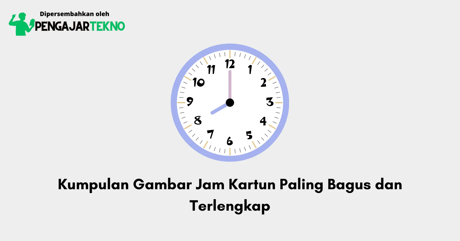 Gambar Jam Kartun