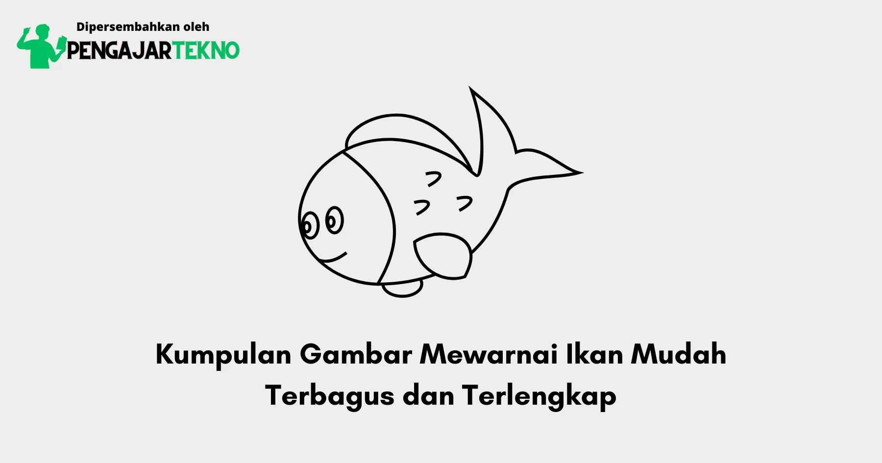 Gambar Mewarnai Ikan