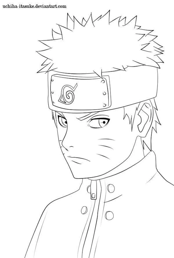 Kumpulan Mewarnai Naruto Mudah Paling Bagus dan Terlengkap 2 Mewarnai Naruto