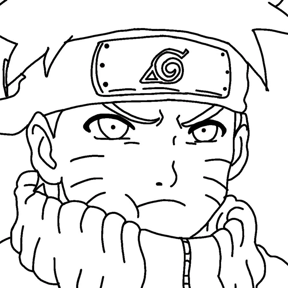 Kumpulan Mewarnai Naruto Mudah Paling Bagus dan Terlengkap 26 Mewarnai Naruto