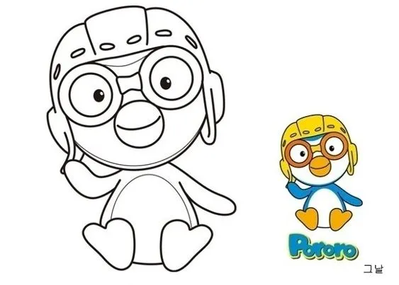 Mewarnai Pororo