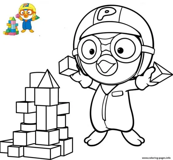 Mewarnai Pororo