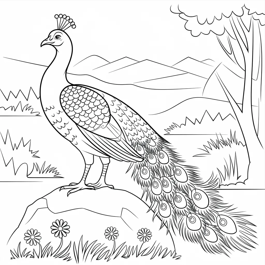 30 Gambar Hewan Belum Diwarnai untuk Diwarnai 12 gambar hewan belum cat 11