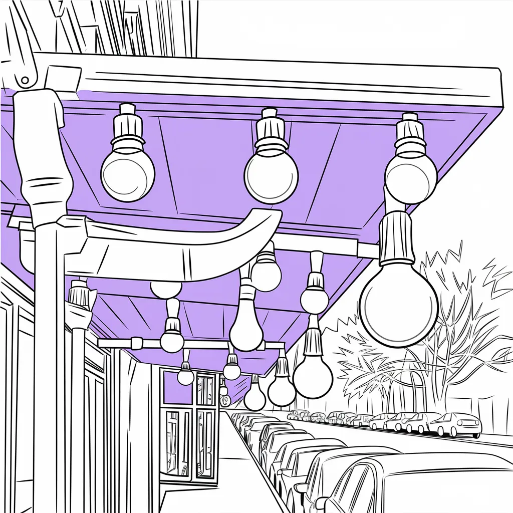 gambar rumah warna ungu 18