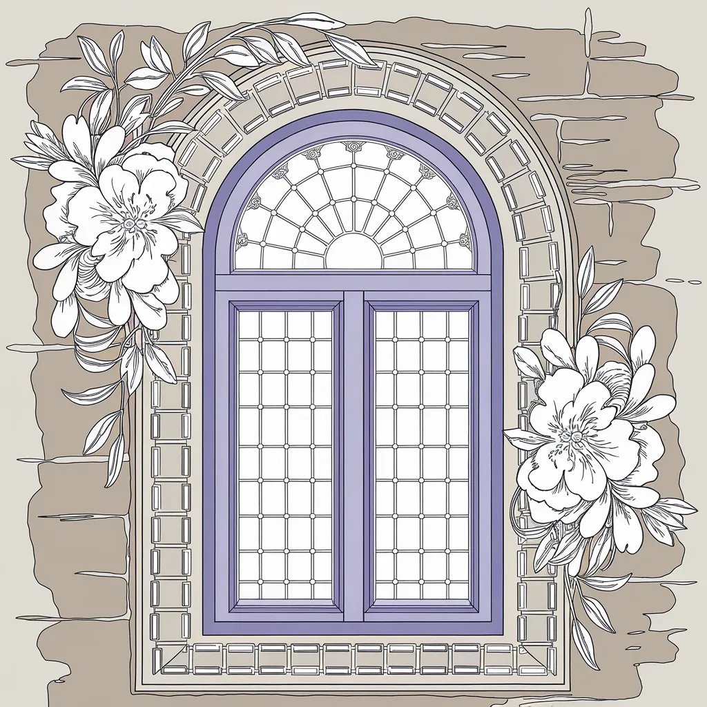 gambar rumah warna ungu 16