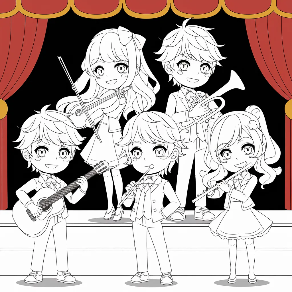 mewarnai gambar gacha life 9