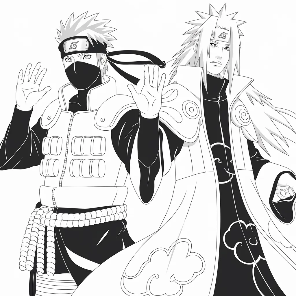 Gambar Mewarnai Kakashi: Mengasah Kreativitas Anak dengan Karakter Favorit 29 gambar mewarnai kakashi 28