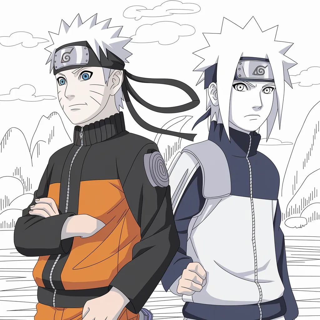 gambar mewarnai naruto kyubi 11
