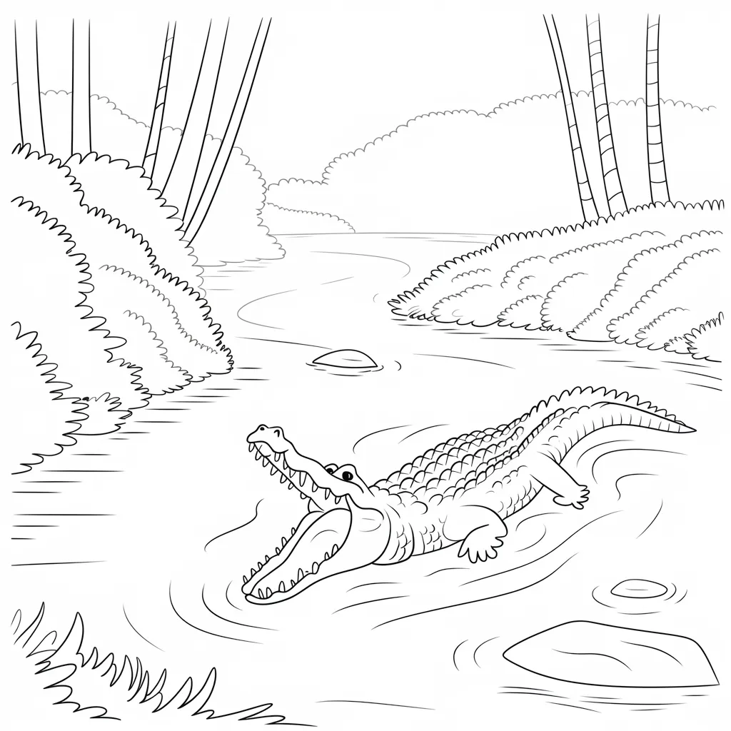 30 Gambar Hewan Belum Diwarnai untuk Diwarnai 22 gambar hewan belum cat 21