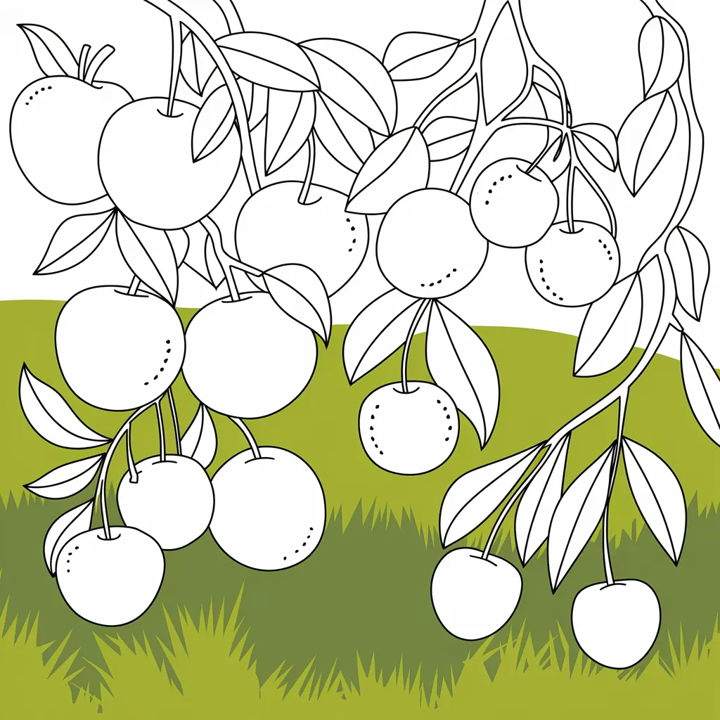 30 Gambar Pemandangan Alam Belum Diwarnai untuk Diwarnai 10 Gambar Pemandangan Alam Belum Diwarnai 9