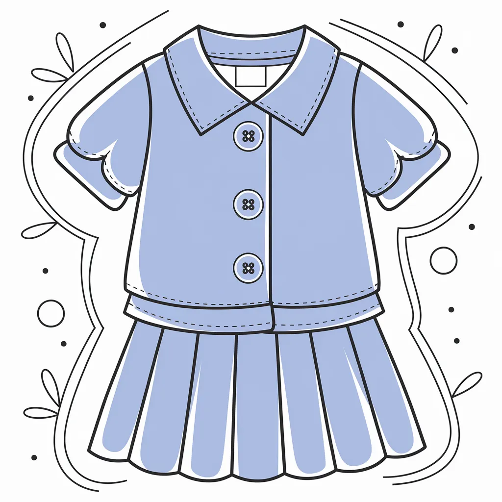 Mewarnai Gambar Seragam TK, Aktivitas Edukatif dan Menyenangkan untuk Anak 15 mewarnai gambar seragam tk 14