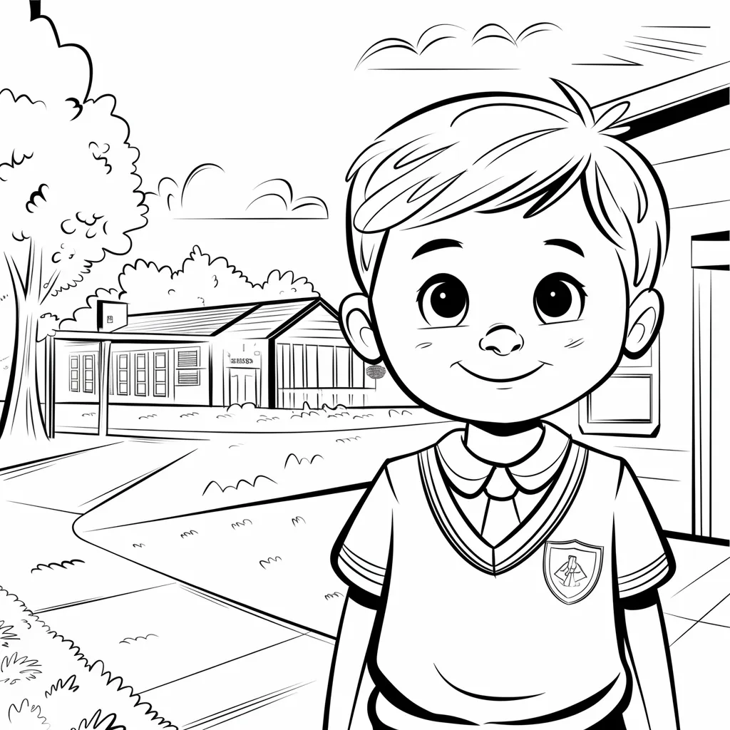 Mewarnai Gambar Seragam TK, Aktivitas Edukatif dan Menyenangkan untuk Anak 4 mewarnai gambar seragam tk 3