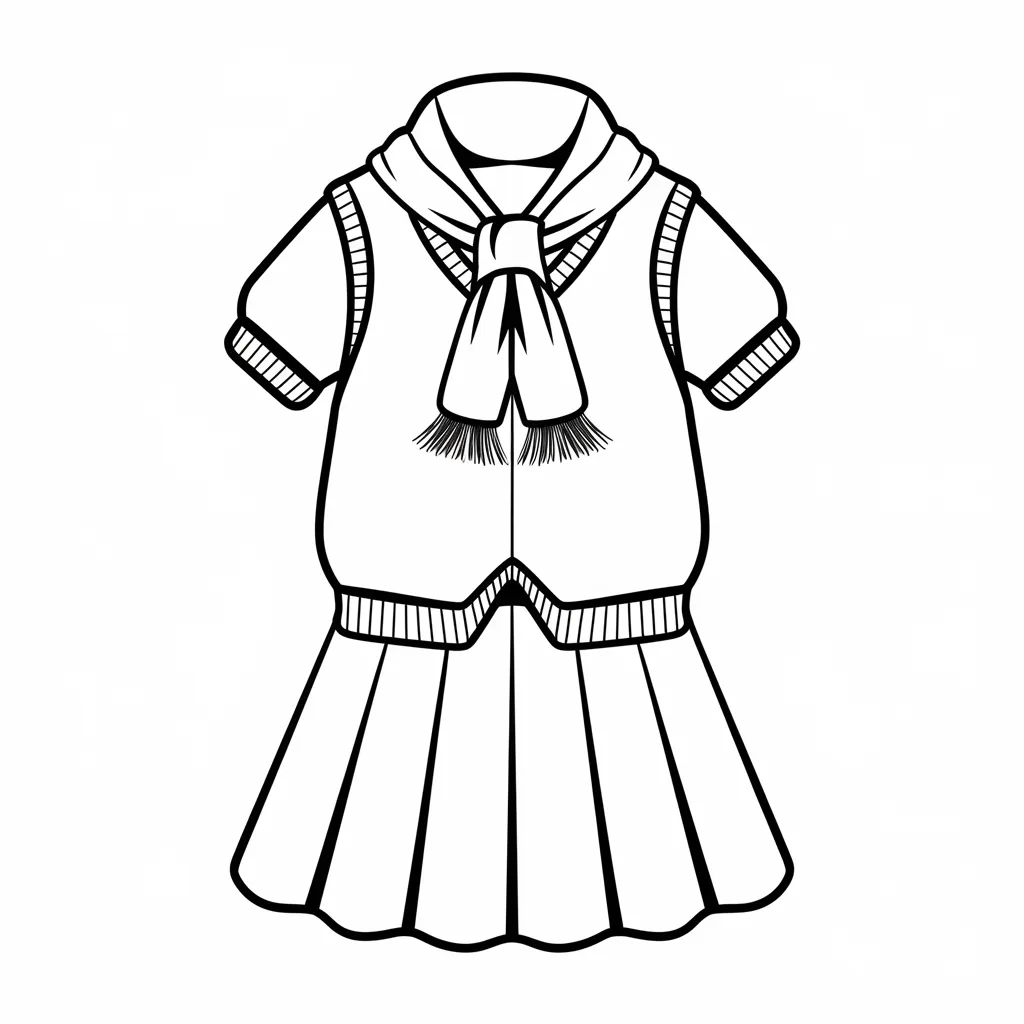 Mewarnai Gambar Seragam TK, Aktivitas Edukatif dan Menyenangkan untuk Anak 14 mewarnai gambar seragam tk 13