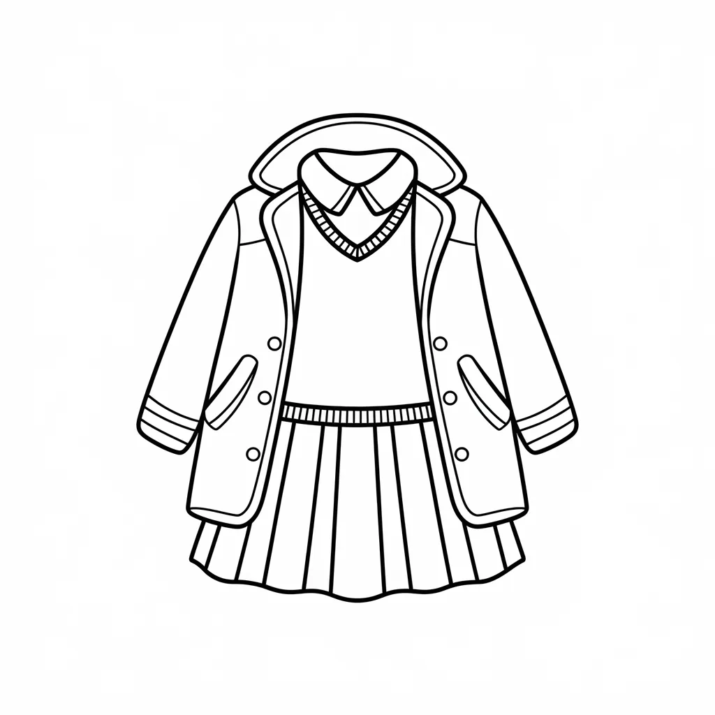 Mewarnai Gambar Seragam TK, Aktivitas Edukatif dan Menyenangkan untuk Anak 29 mewarnai gambar seragam tk 28