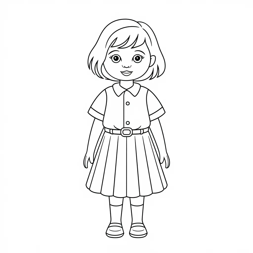 Mewarnai Gambar Seragam TK, Aktivitas Edukatif dan Menyenangkan untuk Anak 26 mewarnai gambar seragam tk 25