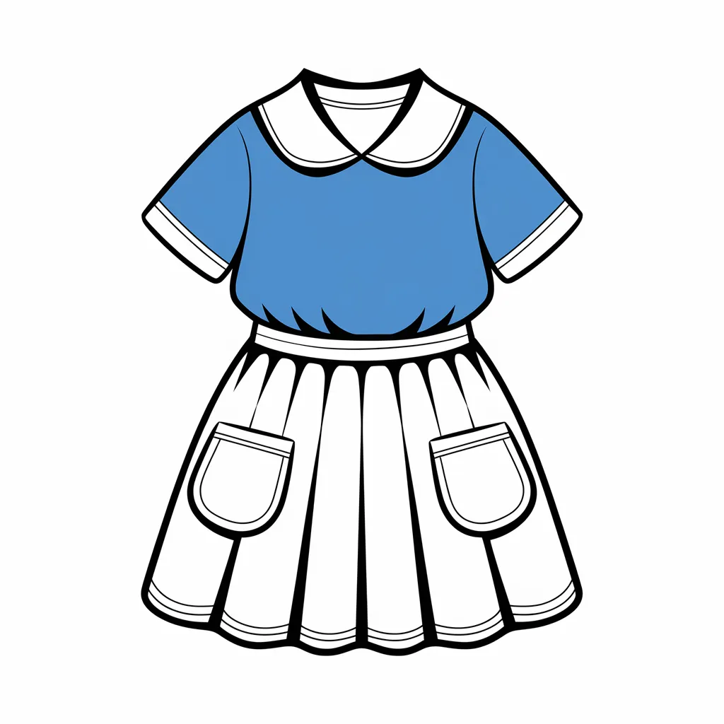 Mewarnai Gambar Seragam TK, Aktivitas Edukatif dan Menyenangkan untuk Anak 25 mewarnai gambar seragam tk 24