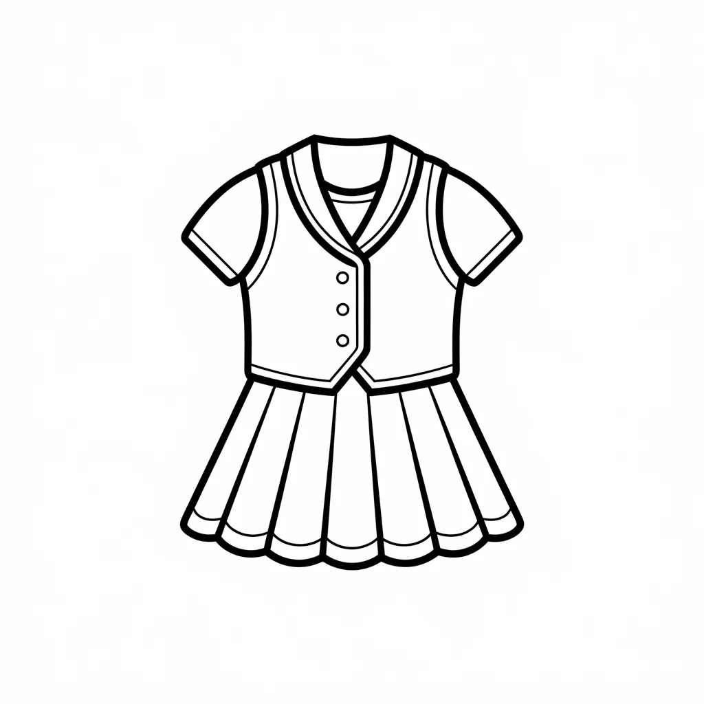 Mewarnai Gambar Seragam TK, Aktivitas Edukatif dan Menyenangkan untuk Anak 9 mewarnai gambar seragam tk 8