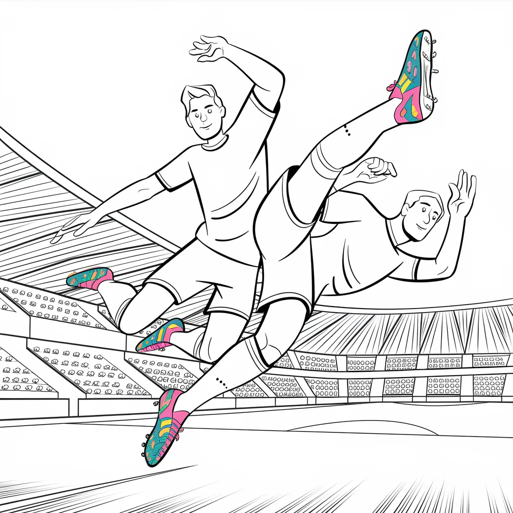 Gambar Mewarnai Pemain Sepak Bola 26 gambar mewarnai pemain sepak bola 25