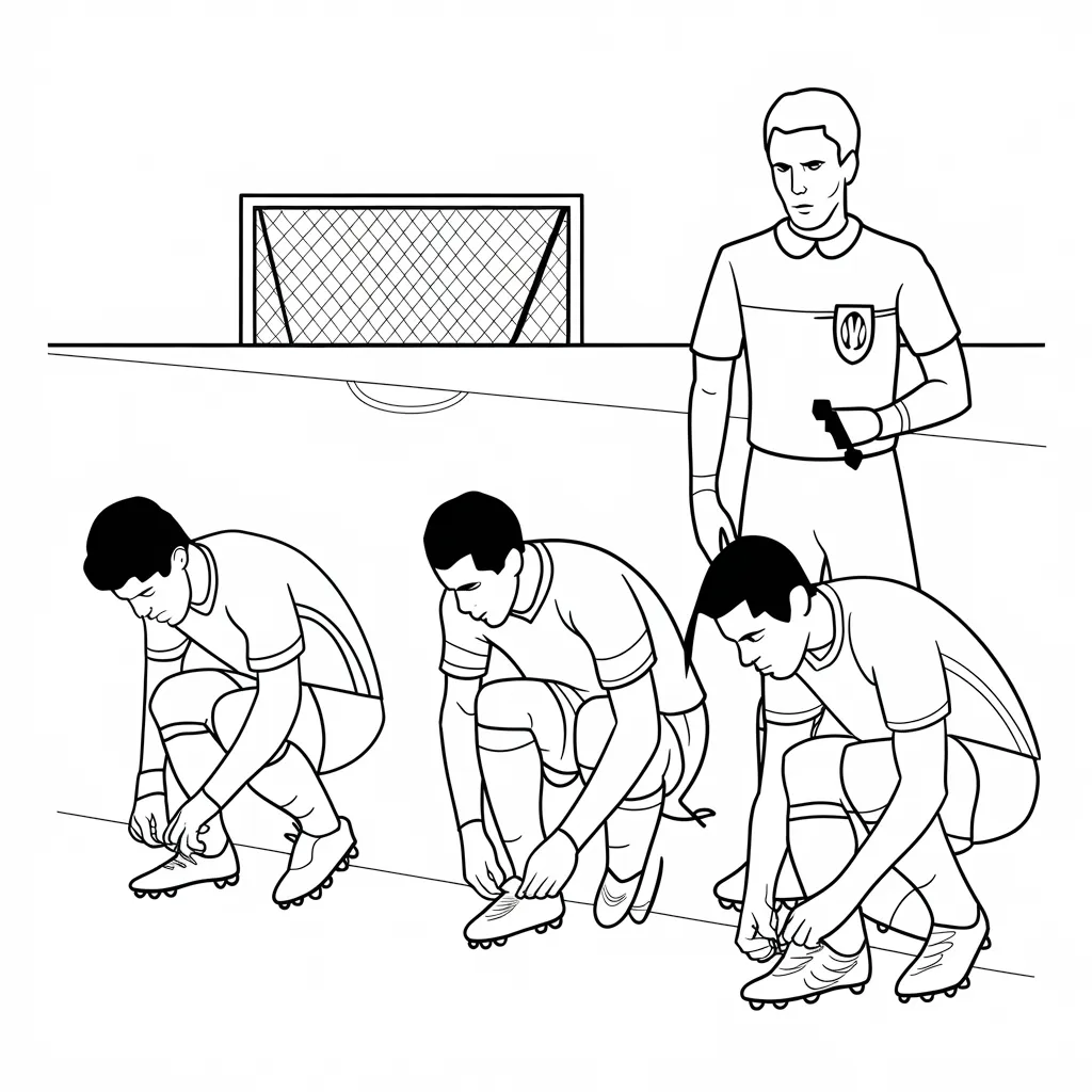 Gambar Mewarnai Pemain Sepak Bola 19 gambar mewarnai pemain sepak bola 18