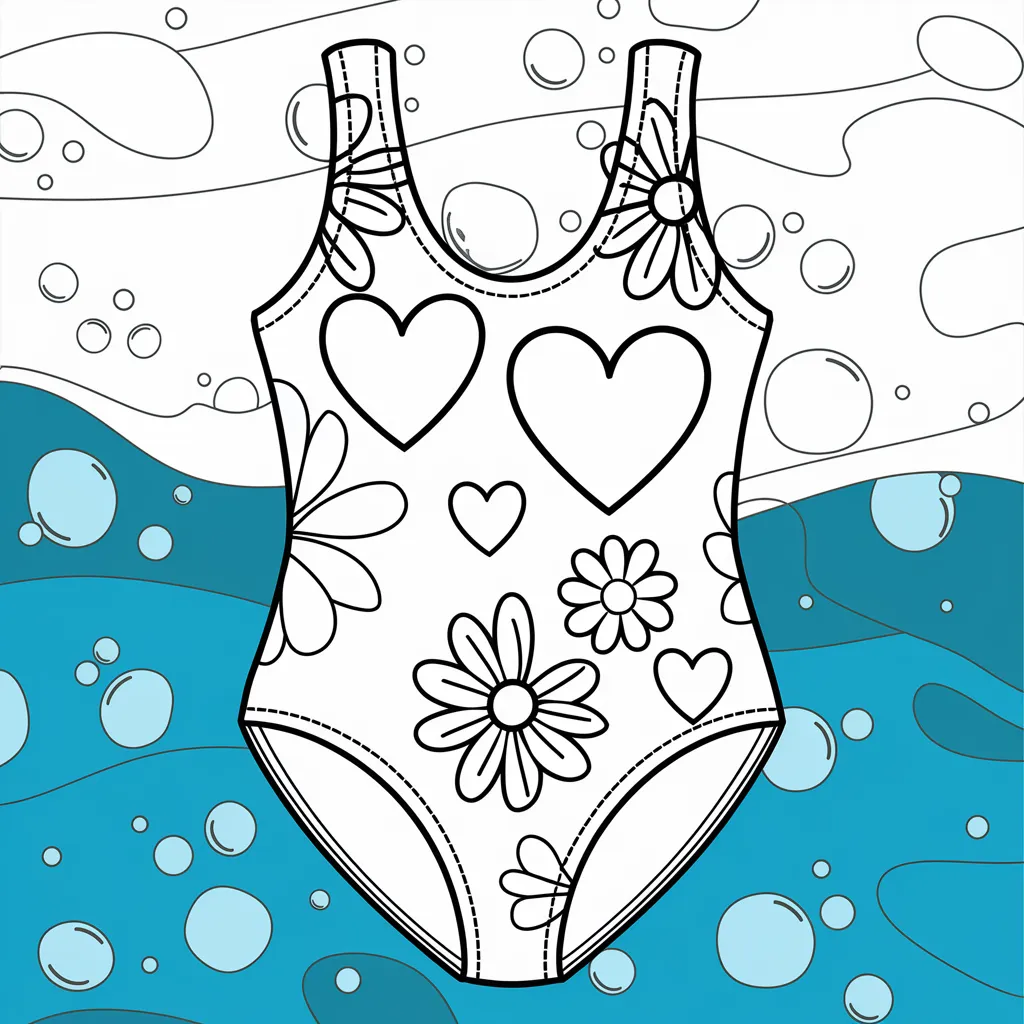 gambar baju untuk mewarnai 11