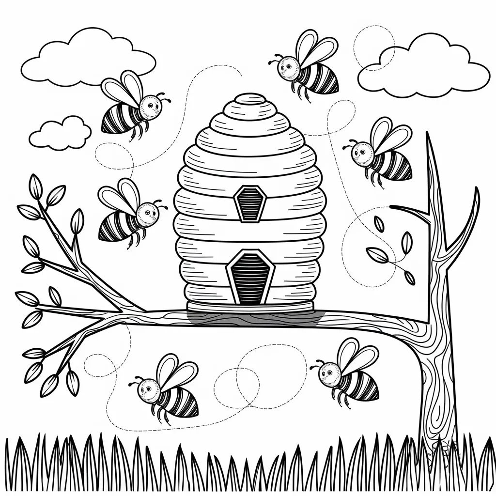 30 Gambar Hewan Belum Diwarnai untuk Diwarnai 29 gambar hewan belum cat 28